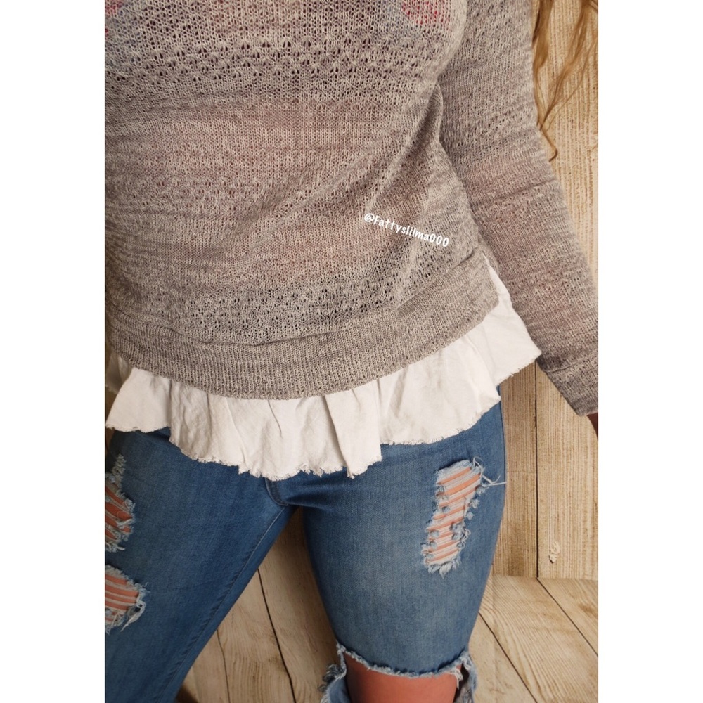 Anthropologie light weight knitted sweater 🌿 - Picture 7 of 8